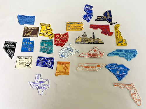 Lot united states magnets - united,