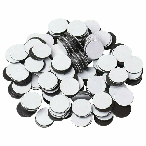 Magnets small round black - magnets,